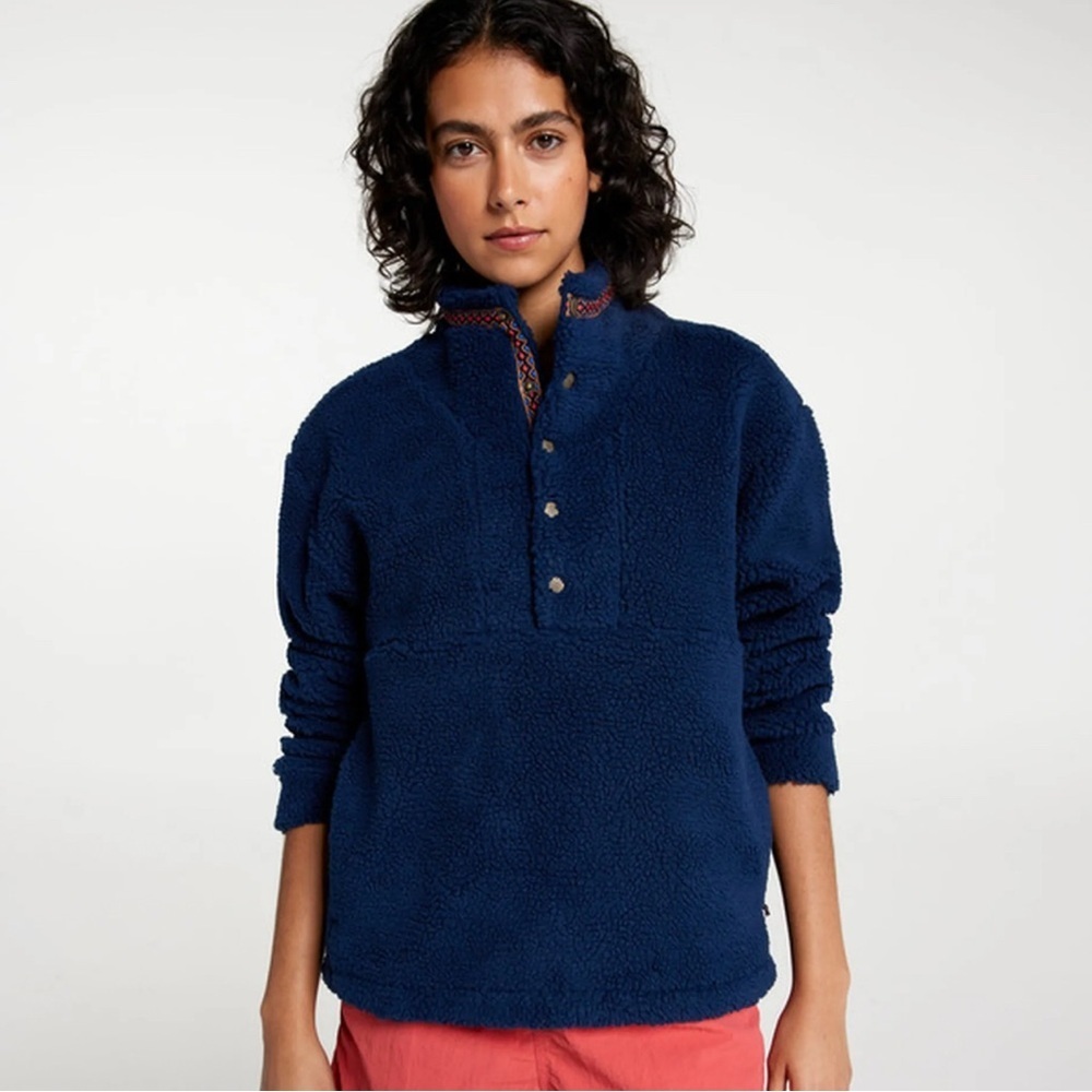 Alpine Dark Blue Fleece Jacket